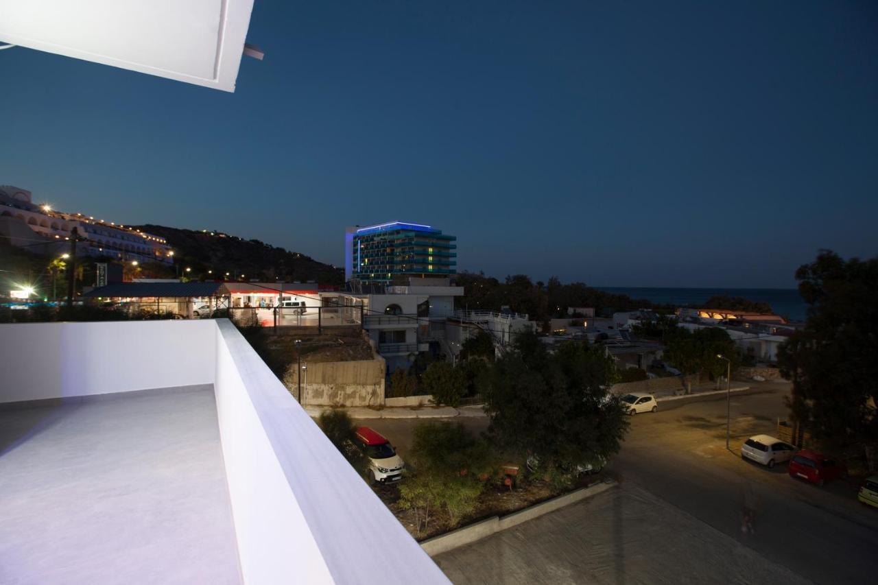 The Azure Blue Apt Faliraki Exterior foto